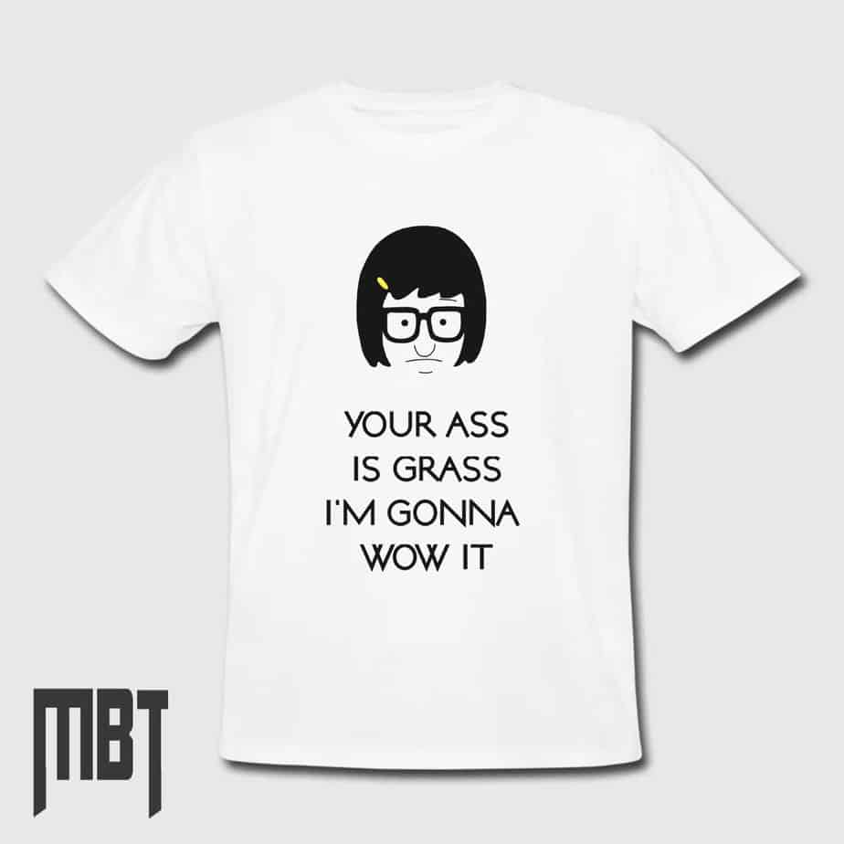 Bob’s Burger TShirt, Bob’s Burger Tina Belcher TeeShirt 1 MBT