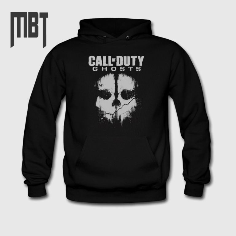 Call of Duty Hoodie, Call of Duty Ghosts Hooded Sweatshirt MBT