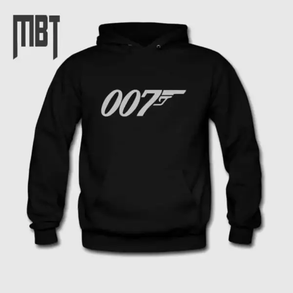 007 Skyfall Hoodie, 007 James Bond Hooded Sweatshirt