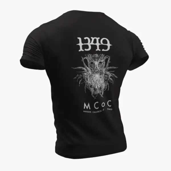 1349 T-Shirt, 1349 Massive Cauldron of Chaos McoC Black T-Shirt - Image 2