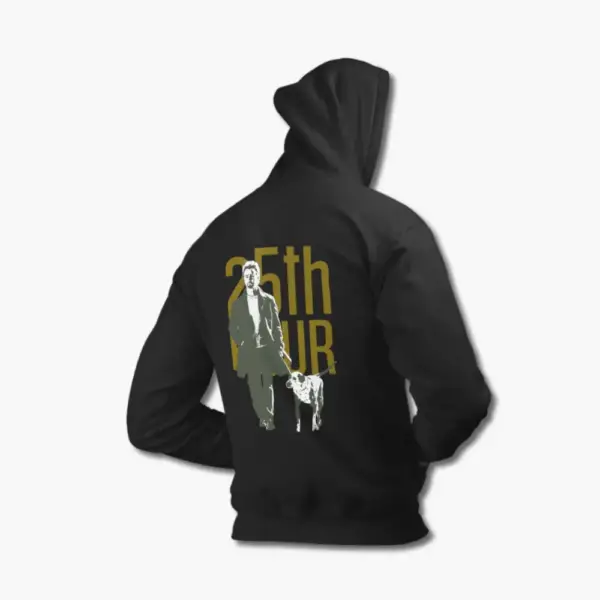 25th Hour Hoodie, 25th Hour Black Hoodie - Image 2