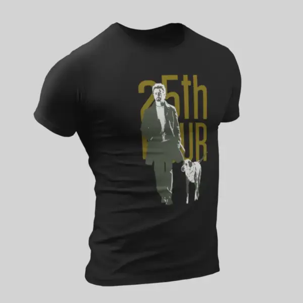 25th Hour T-Shirt, 25th Hour Black T-Shirt - Image 2