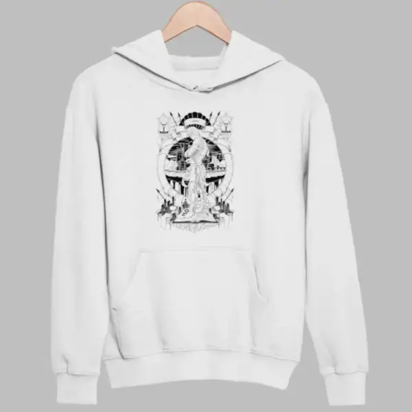 7 Sins Hoodie, 7 Sins Limbo White Sweatshirt
