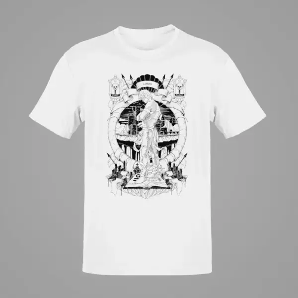 7 Sins T-Shirt, 7 Sins Limbo White T-Shirt
