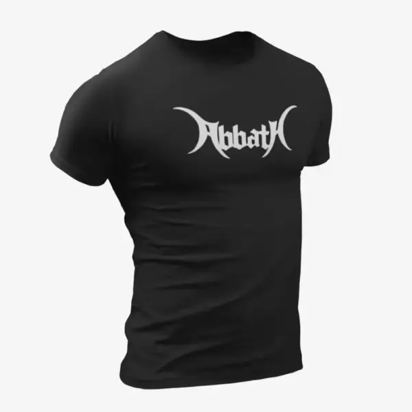 Abbath T-Shirt, Abbath Logo Black T-Shirt