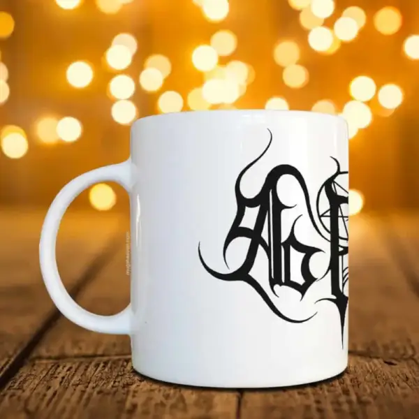 Abhor Band Mug Abaton Band Logo Coffee Mug