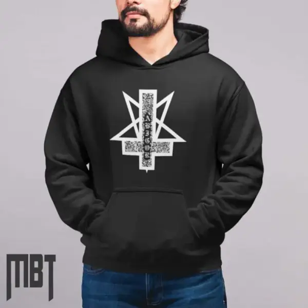 Abigor Band Hoodie, Abigor Logo Hooded Sweatshirt