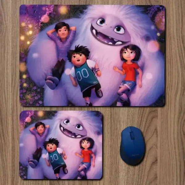 Abominable Mouse Pad, Abominable Animation Large Mousepad for Gamers