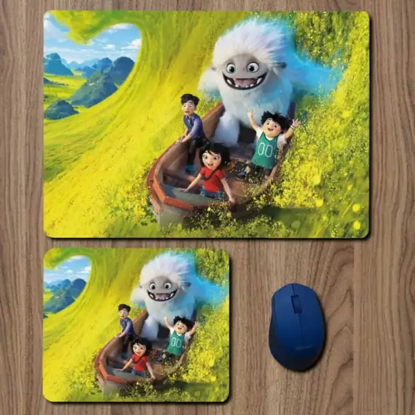 Abominable Mouse Pad, Abominable Animation Large Mousepad for Gamers