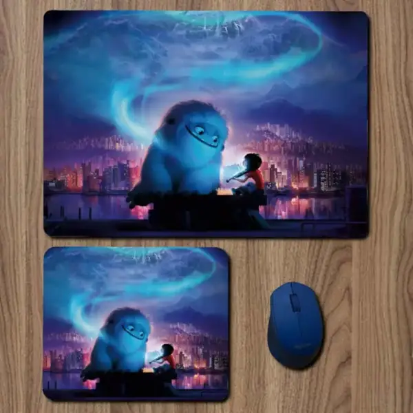 Abominable Mouse Pad, Abominable Animation Large Mousepad for Gamers