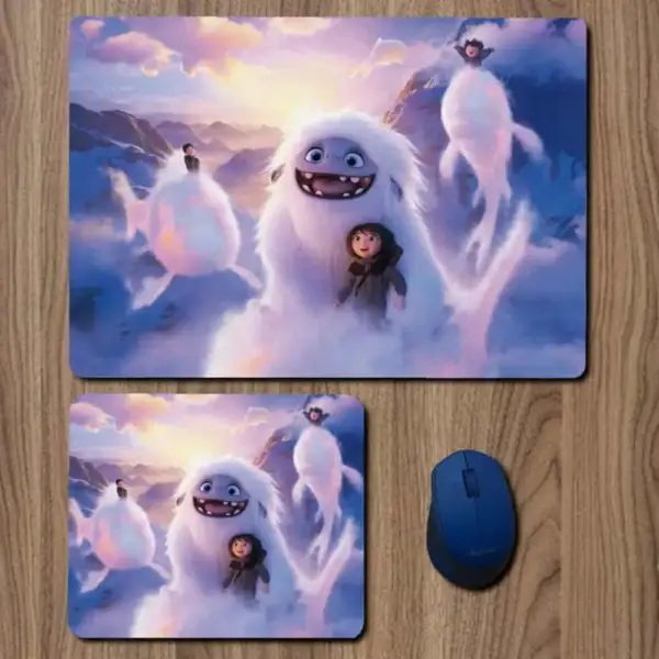 Abominable Mouse Pad, Abominable Animation Large Mousepad for Gamers