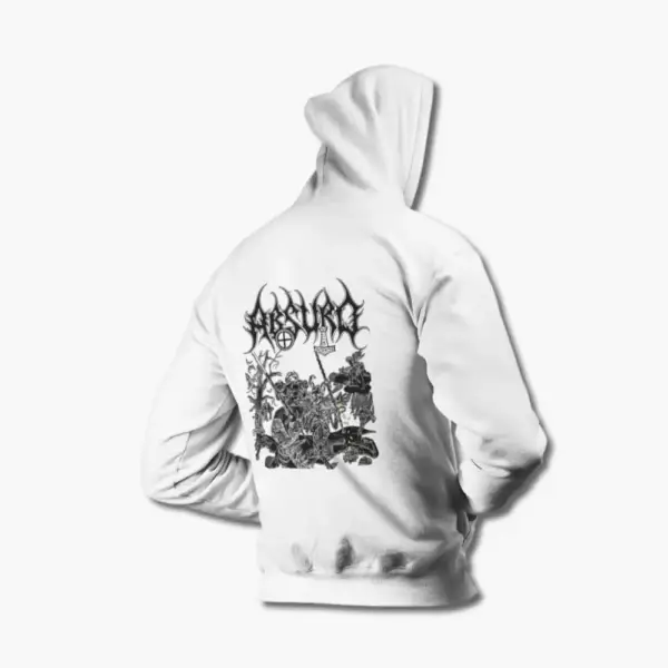 Absurd Hoodie, Absurd Der Funfzehnjahrige Krieg White Sweatshirt - Image 2