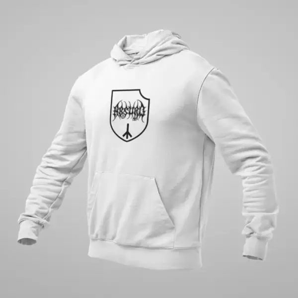 Absurd Hoodie, Absurd Logo White Sweatshirt