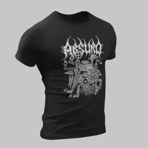 Absurd T-Shirt, Absurd Asgardsrei Black T-Shirt