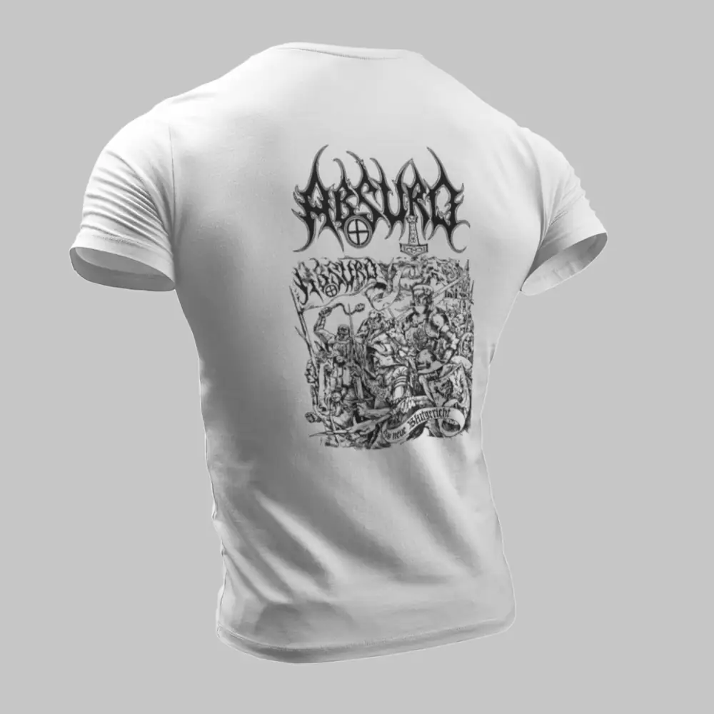 Absurd T-Shirt, Absurd Blutgericht White T-Shirt - Image 2