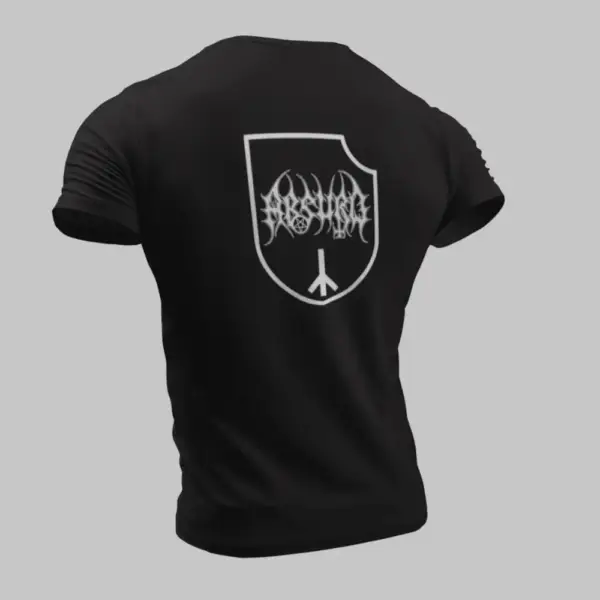 Absurd T-Shirt, Absurd Logo Black T-Shirt - Image 2