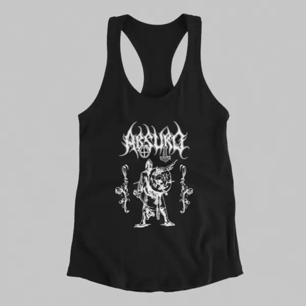 Absurd Tank Top, Absurd Artwork Black Athlete