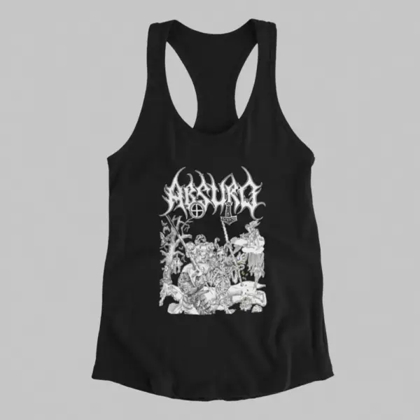 Absurd Tank Top, Absurd Der Funfzehnjahrige Krieg Black Athlete