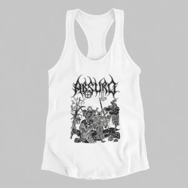 Absurd Tank Top, Absurd Der Funfzehnjahrige Krieg White Athlete