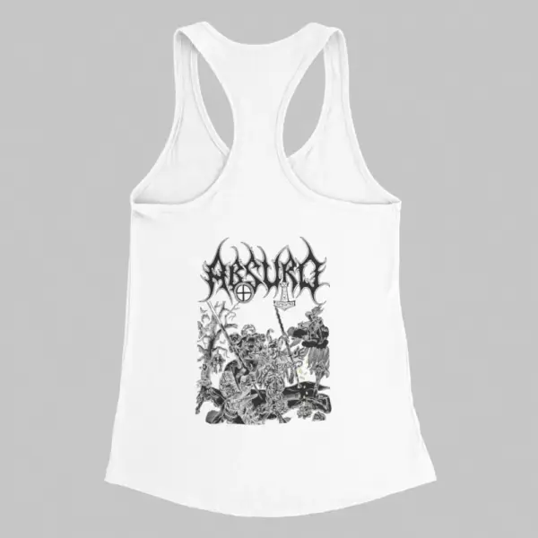 Absurd Tank Top, Absurd Der Funfzehnjahrige Krieg White Athlete - Image 2