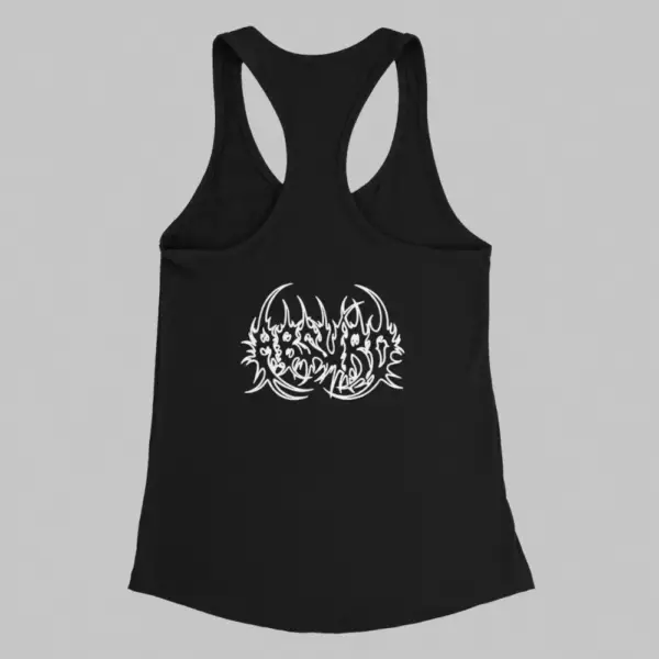 Absurd Tank Top, Absurd Logo Black Athlete - Image 2