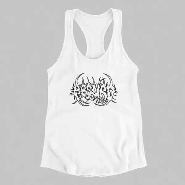 Absurd Tank Top, Absurd Logo White Athlete