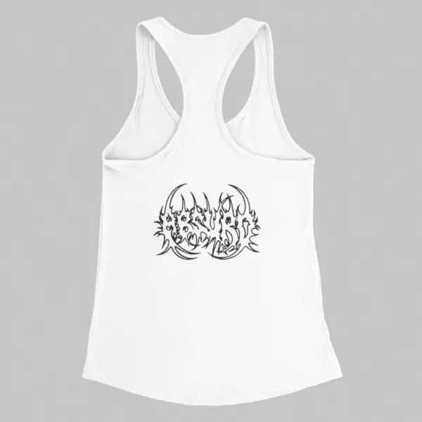Absurd Tank Top, Absurd Logo White Athlete - Image 2