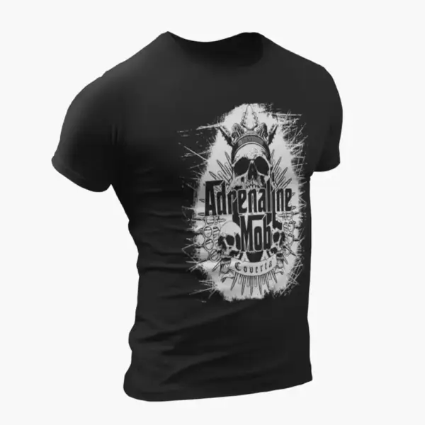 Adrenaline Mob T-Shirt, Adrenaline Mob Artwork Black T-Shirt