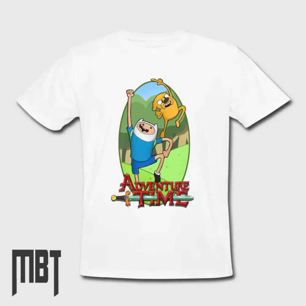 Adventure Time T-Shirt, Adventure Time Finn and Jake Tee-Shirt #2