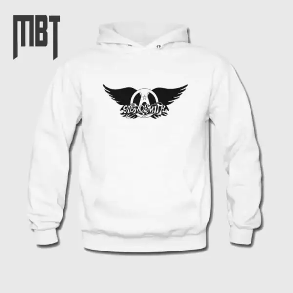 Aerosmith Band Hoodie, Aerosmith Logo Hooded Sweatshirt