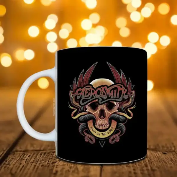 Aerosmith Band Mug, Aerosmith Logo Coffee Mug #5