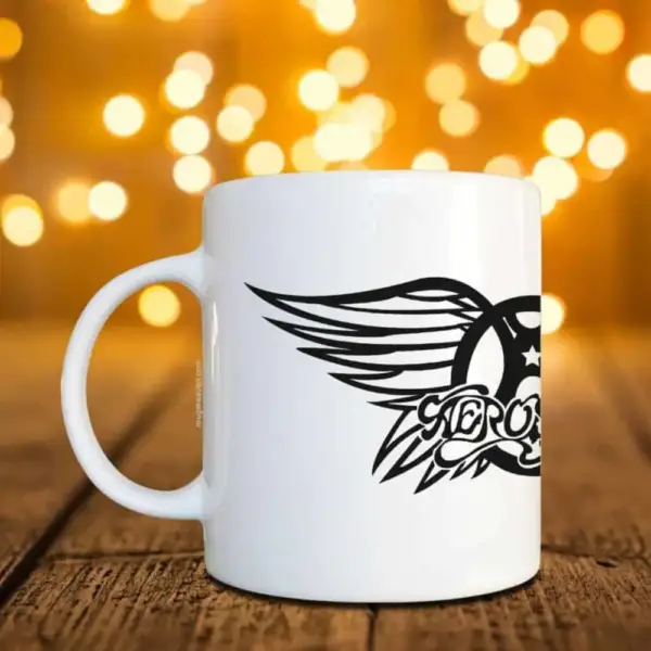 Aerosmith Band Mug, Aerosmith Logo Coffee Mug