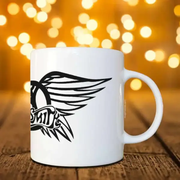 Aerosmith Band Mug, Aerosmith Logo Coffee Mug - Image 2