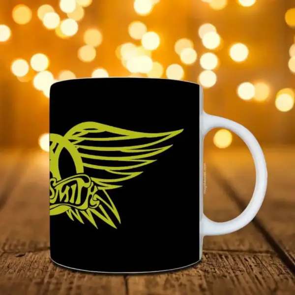Aerosmith Band Mug, Aerosmith Logo Coffee Mug - Image 2