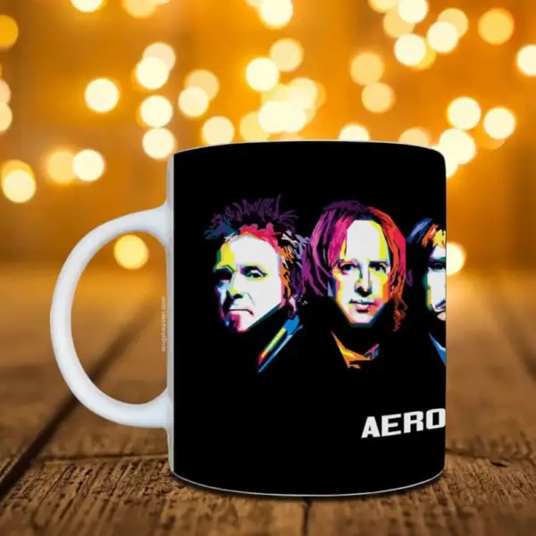 Aerosmith Band Mug, Aerosmith Members Coffee Mug