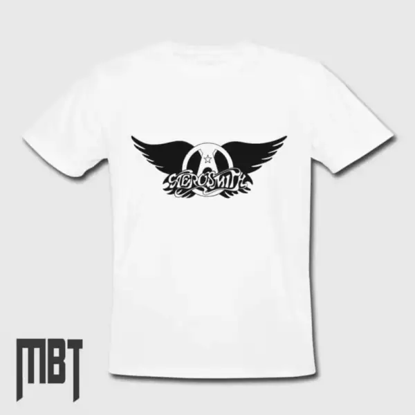 Aerosmith Band T-Shirt, Aerosmith Logo Tee-Shirt #4
