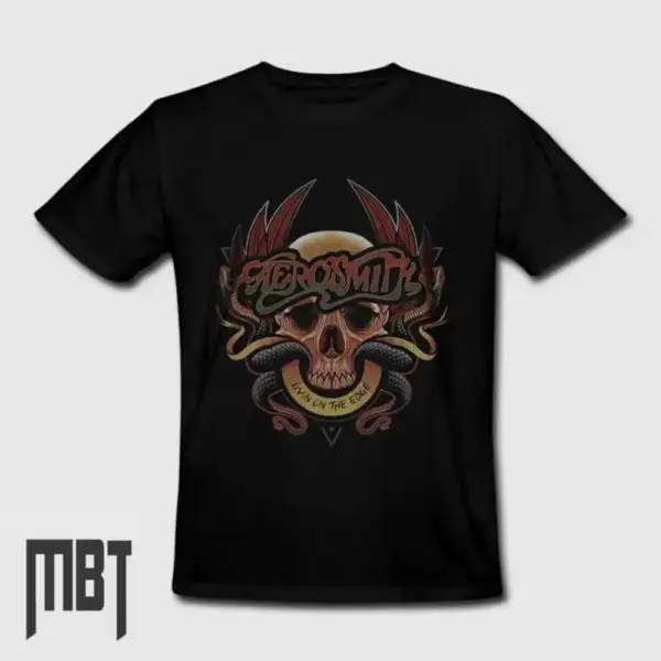 Aerosmith Band T-Shirt, Aerosmith Logo Tee-Shirt #5