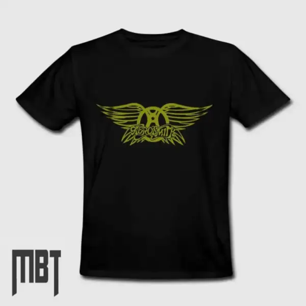 Aerosmith Band T-Shirt, Aerosmith Logo Tee-Shirt