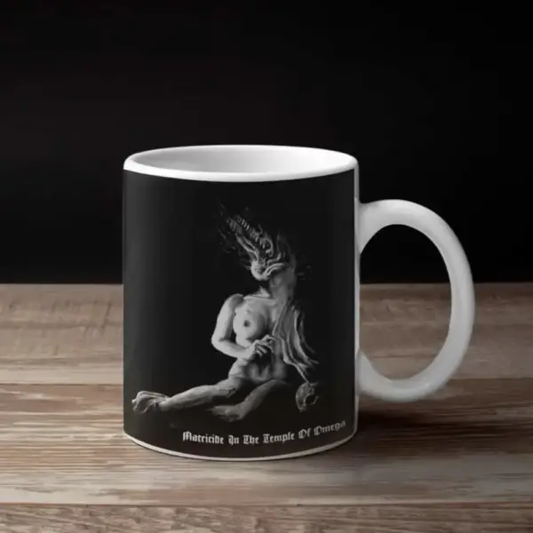Aevangelist Matricide In The Temple Of Omega Coffee Mug