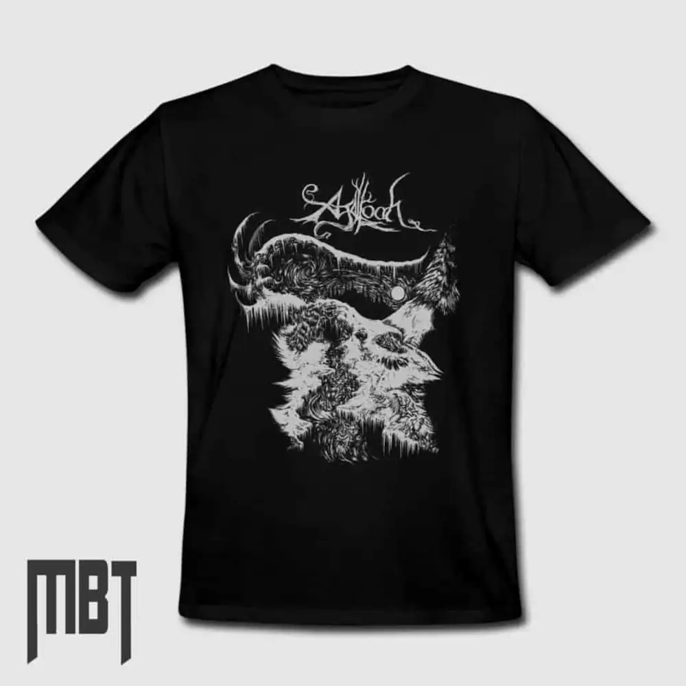 Agalloch Band T-Shirt, Agalloch Logo Tee-Shirt