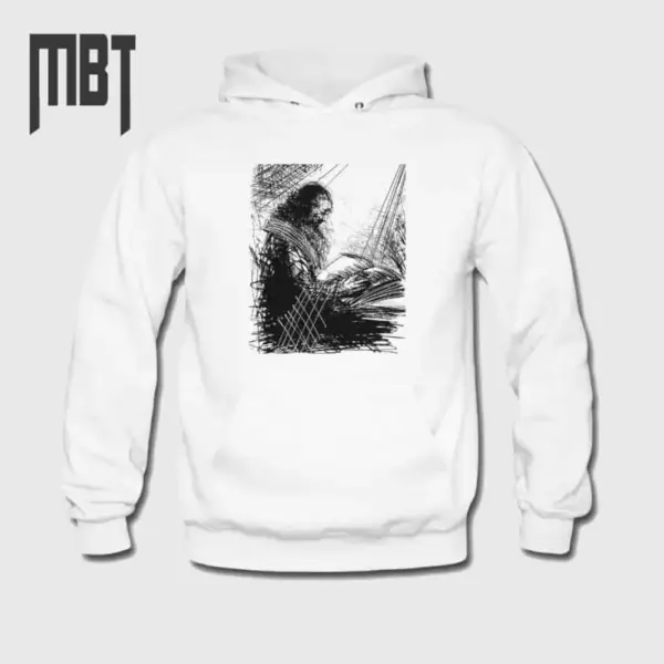 Agalloch Band Hoodie, Agalloch Faustian Echoes Cover Hooded Sweatshirt