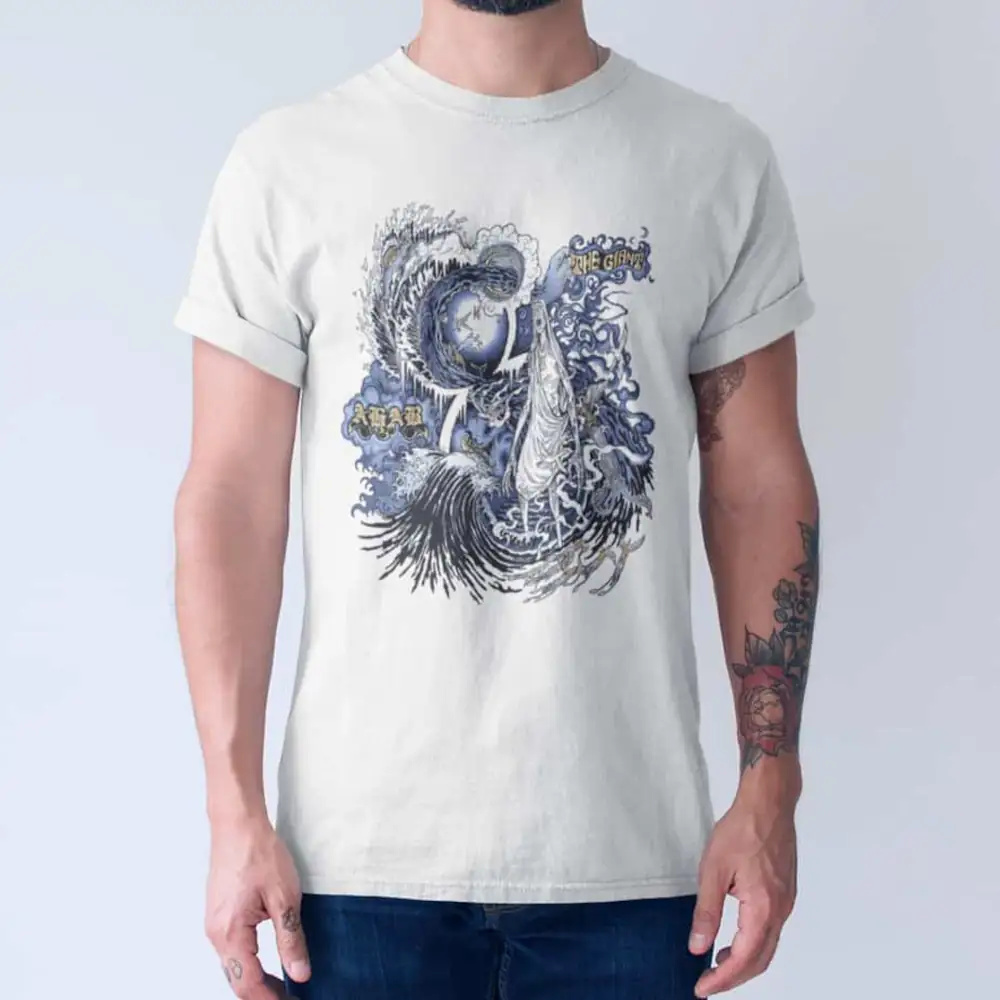 Ahab The Giant T-Shirt, Doom Metal Merch