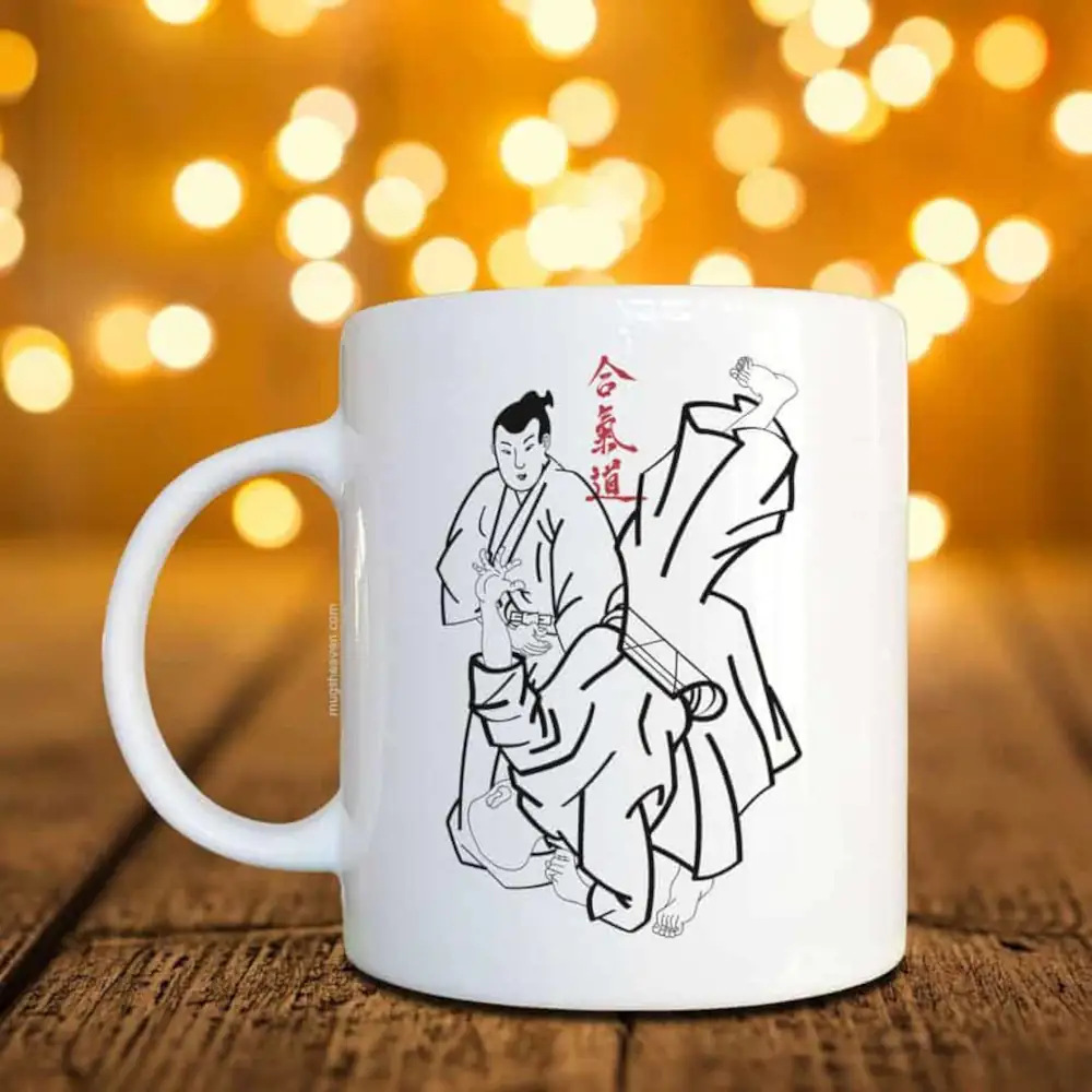 Aikido Mug, Aikido Coffee Mug