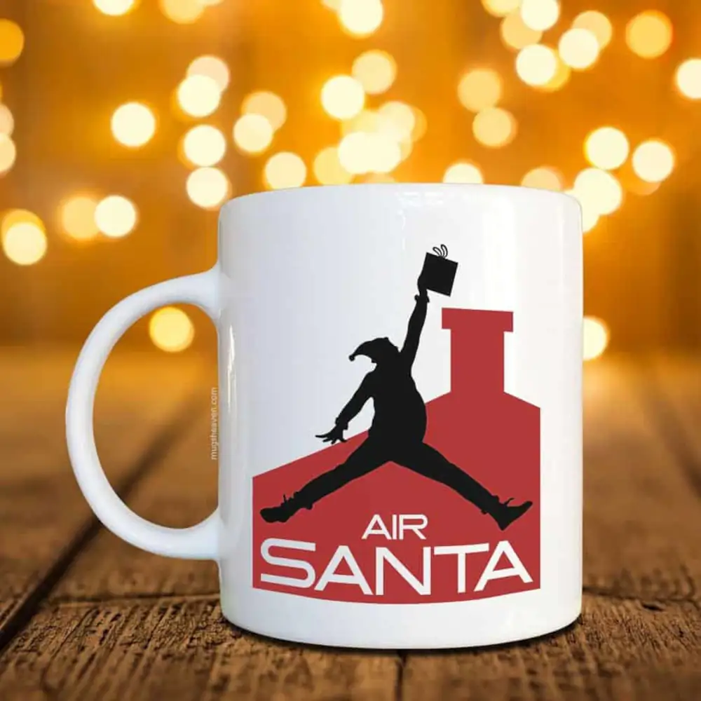 Air Jordan Mug, Santa Claus Christmass Coffee Mug
