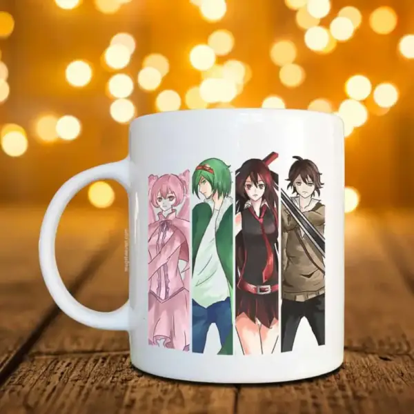 Akame ga Kill Mug, Blood Stained Hero Anime Coffee Mug