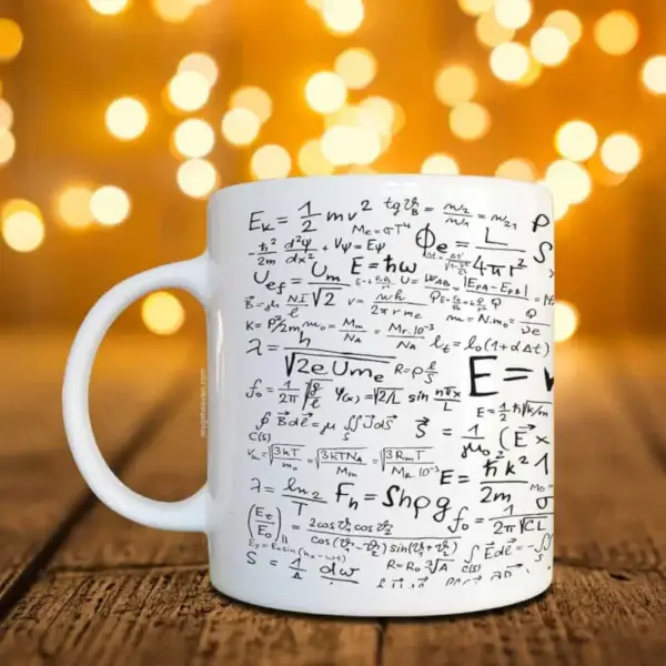 Albert Einstein Mug, E=mc 2 Coffee Mug