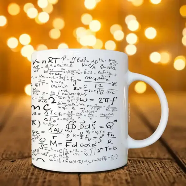 Albert Einstein Mug, E=mc 2 Coffee Mug - Image 2