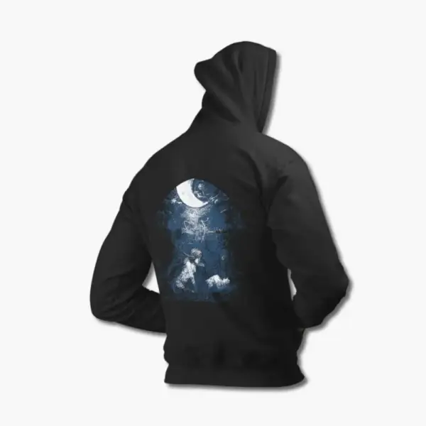 Alcest Hoodie, Alcest Ecailles De Lune Black Hoodie - Image 2