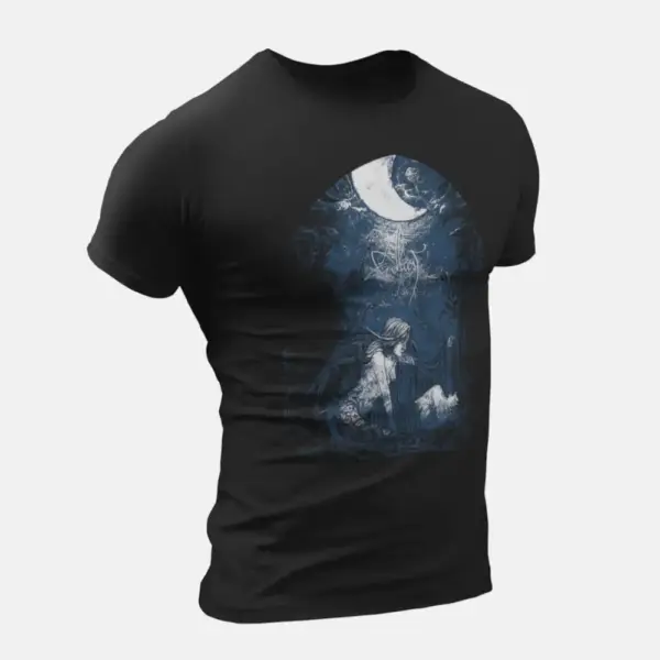 Alcest T-Shirt, Alcest Ecailles De Lune Black Tee