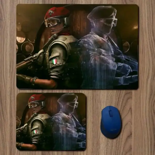 Alibi Tom Clancy's Rainbow Six Siege Mouse Pad, Alibi Tom Clancy's Rainbow Six Siege Game Large Mousepad for Gamers